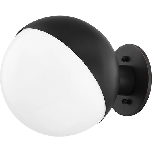 Bodie 1 Light Wall Sconce by Hudson Valley in old bronze. Made from steel in a modern style.