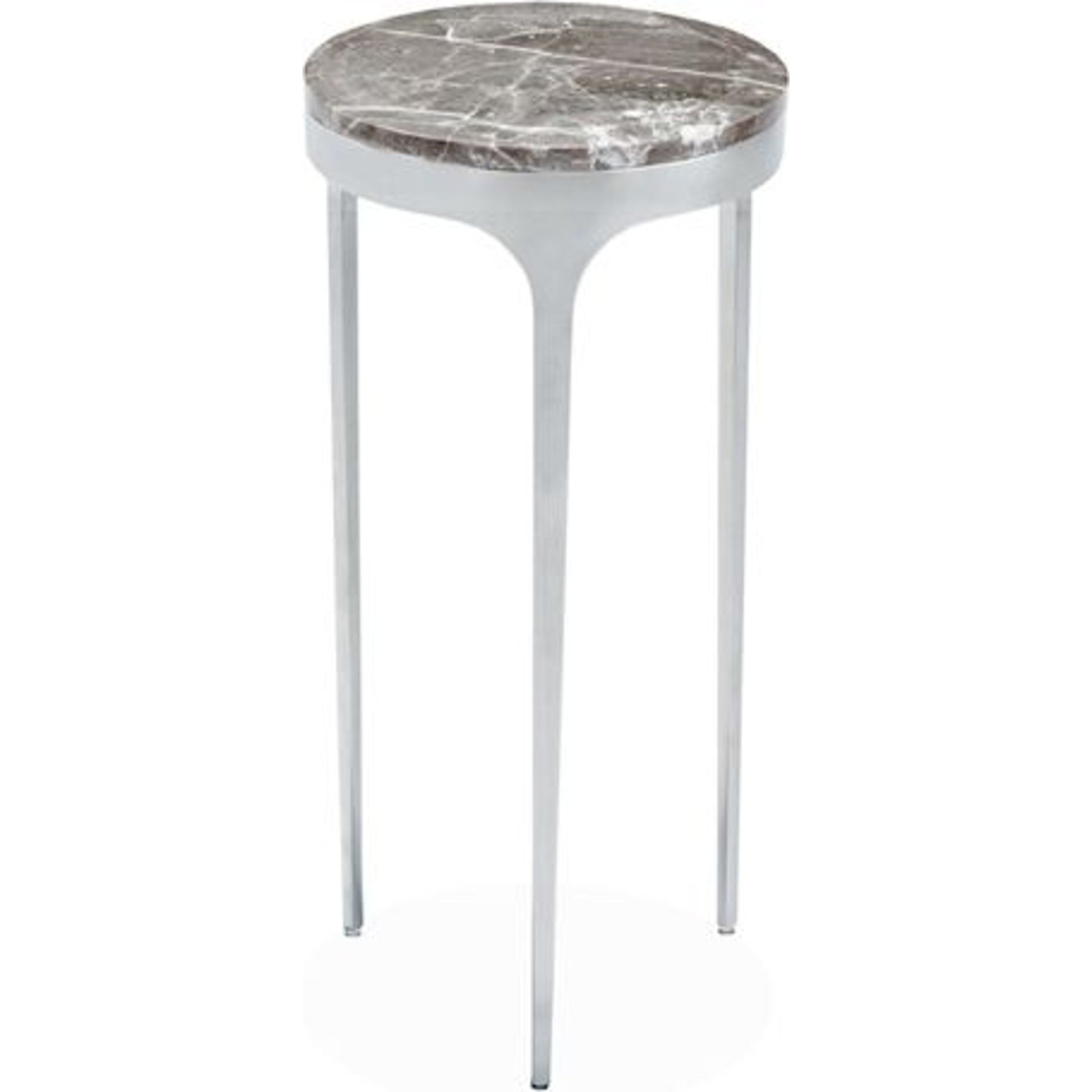 Camilla Drink Table by Interlude Home. Made from stainless steel, marble in a modern style.