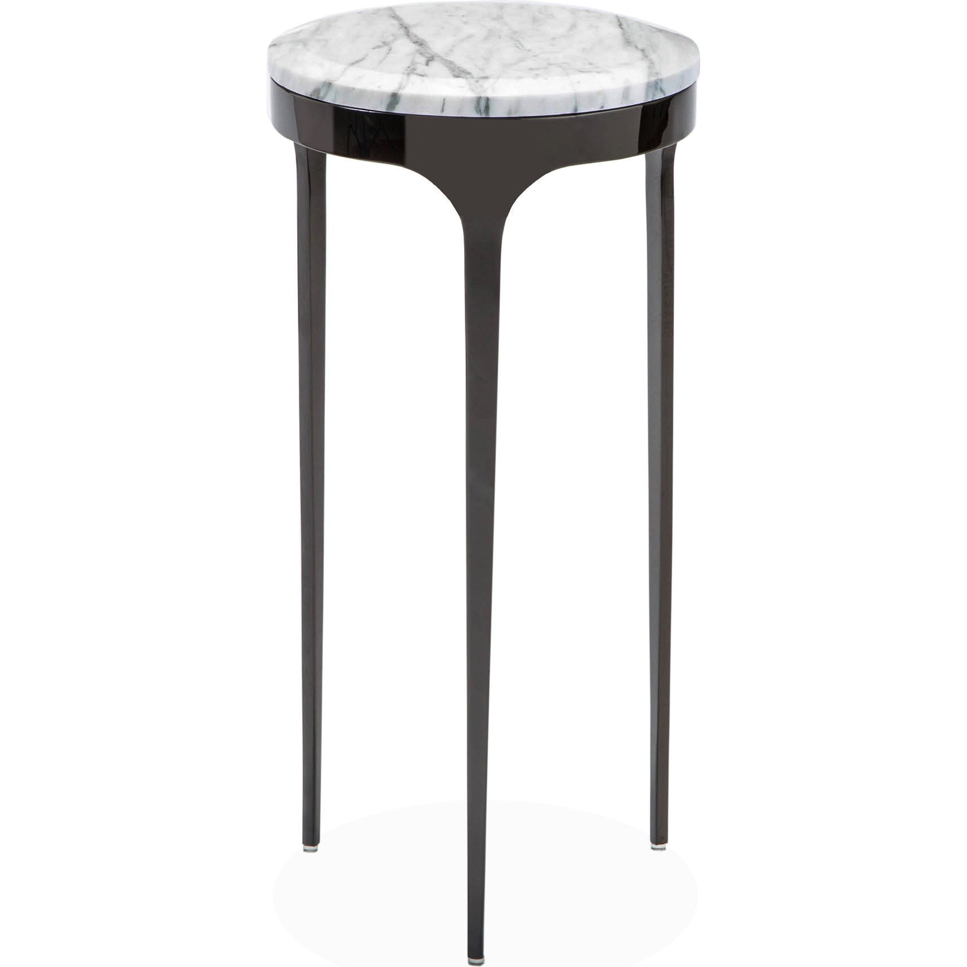 Camilla Drink Table by Interlude Home. Made from stainless steel, marble in a modern style.