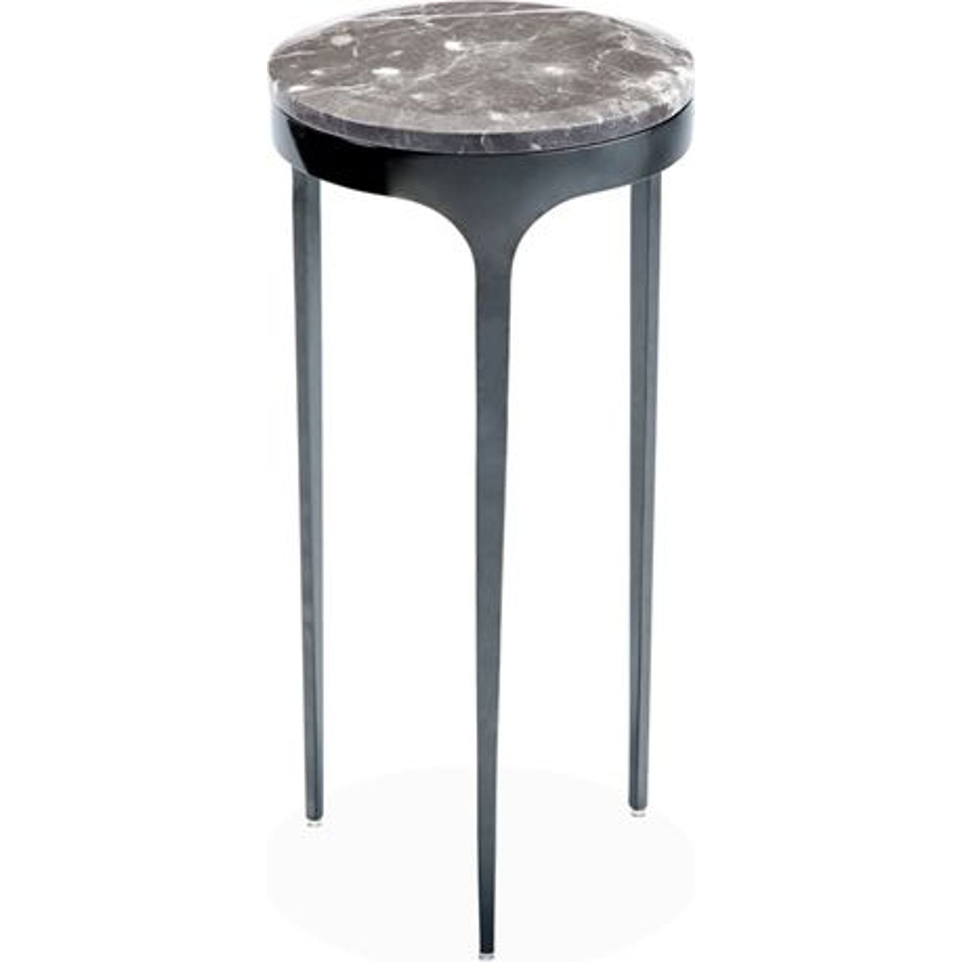 Camilla Drink Table by Interlude Home. Made from stainless steel, marble in a modern style.