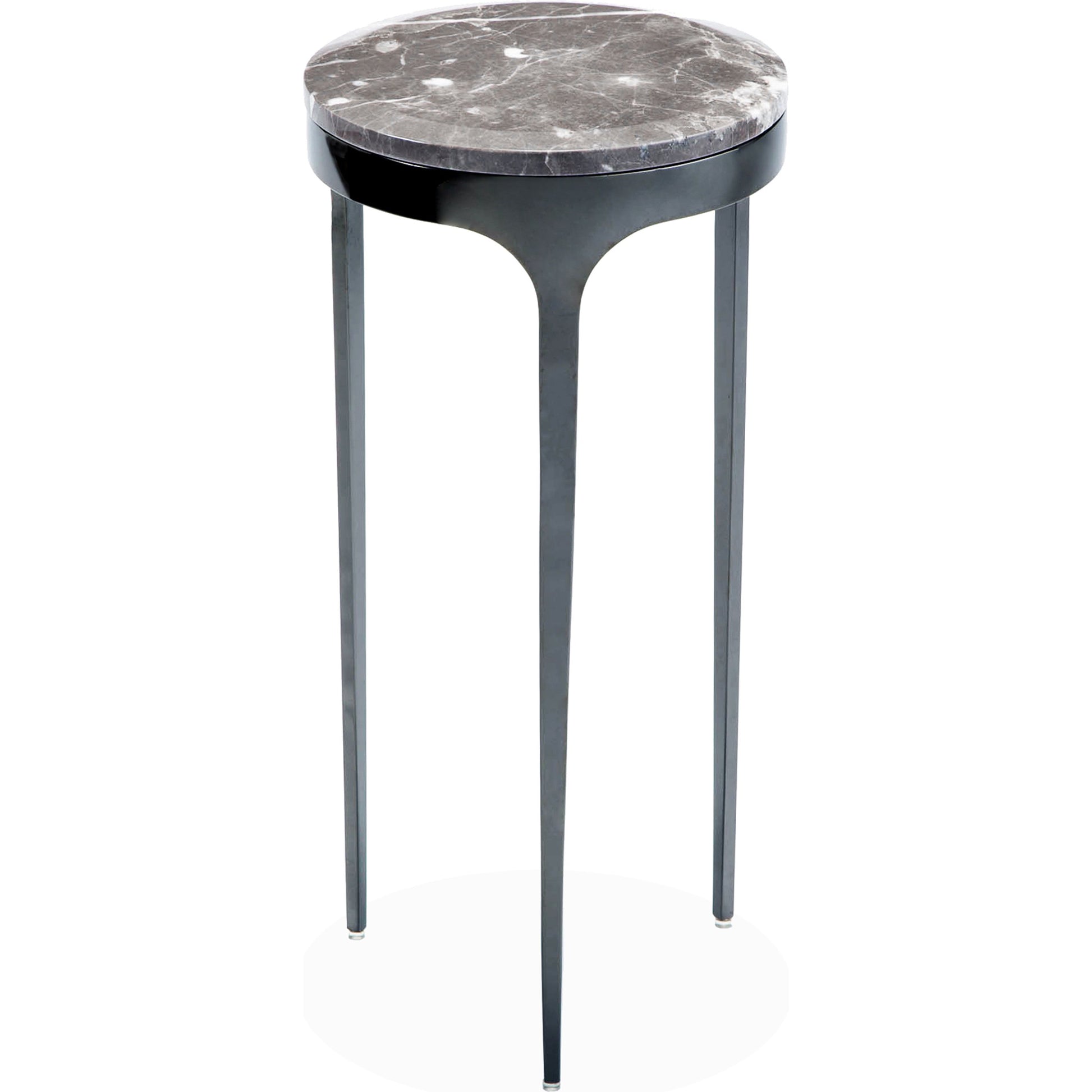 Camilla Drink Table by Interlude Home. Made from stainless steel, marble in a modern style.