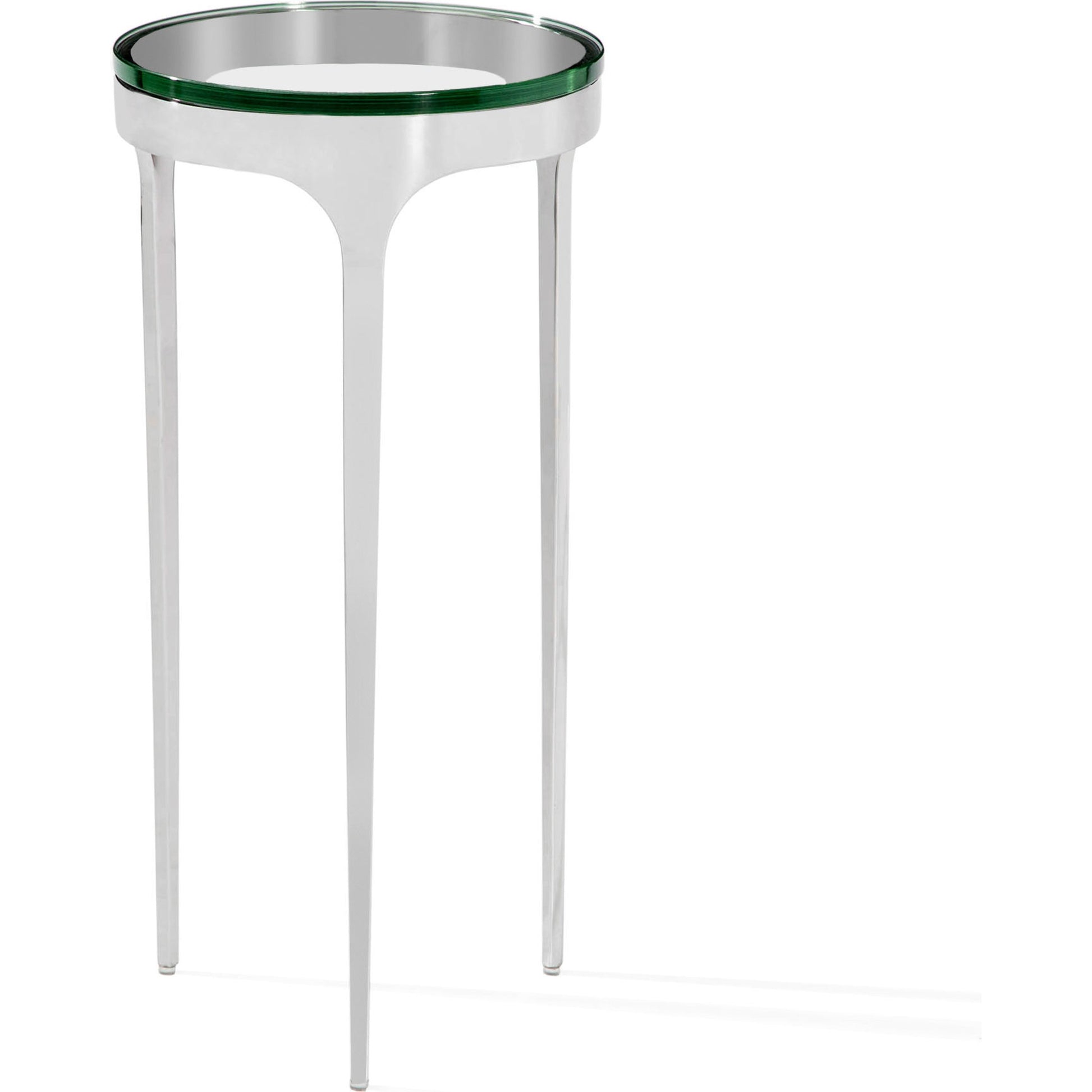 Camilla Drink Table by Interlude Home. Made from stainless steel, marble in a modern style.