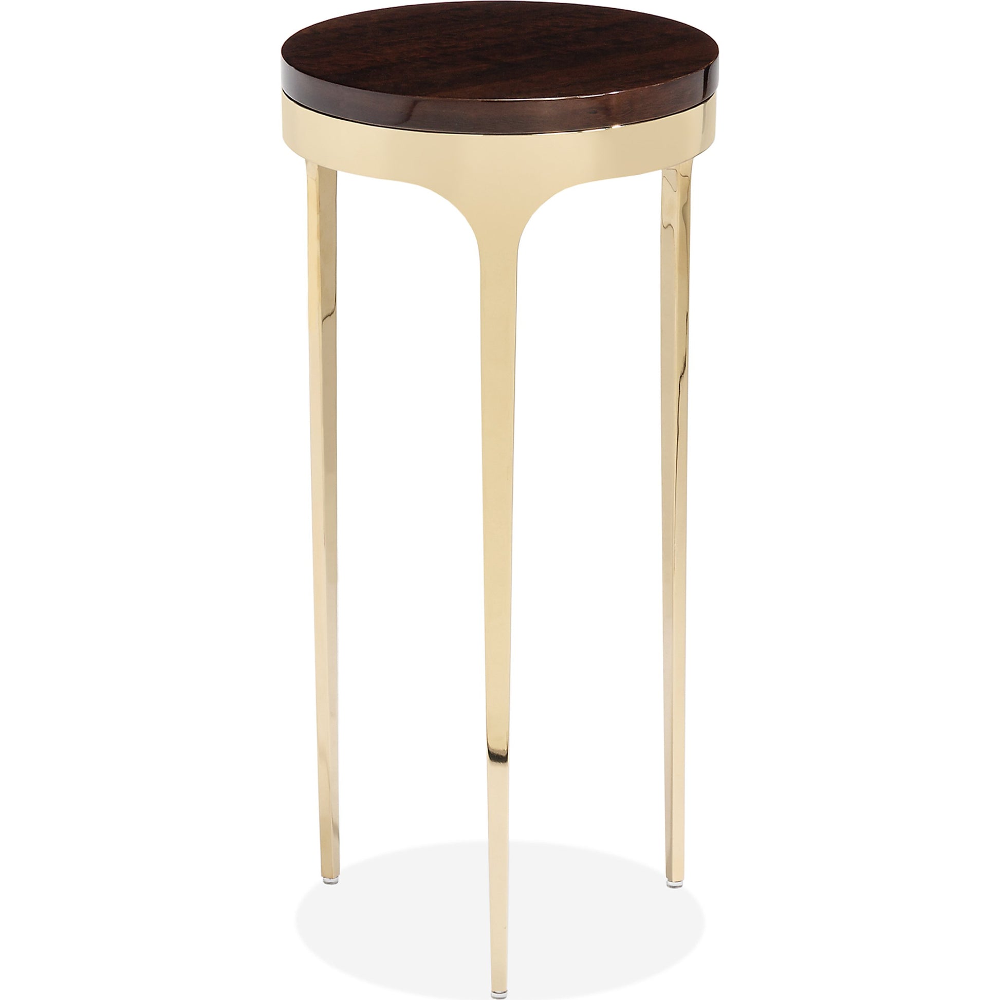 Camilla Drink Table by Interlude Home. Made from stainless steel, marble in a modern style.