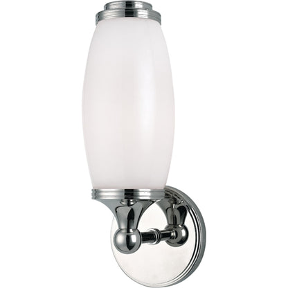 Brooke Wall Sconce by Hudson Valley in aged brass. Made from steel in a transitional style.