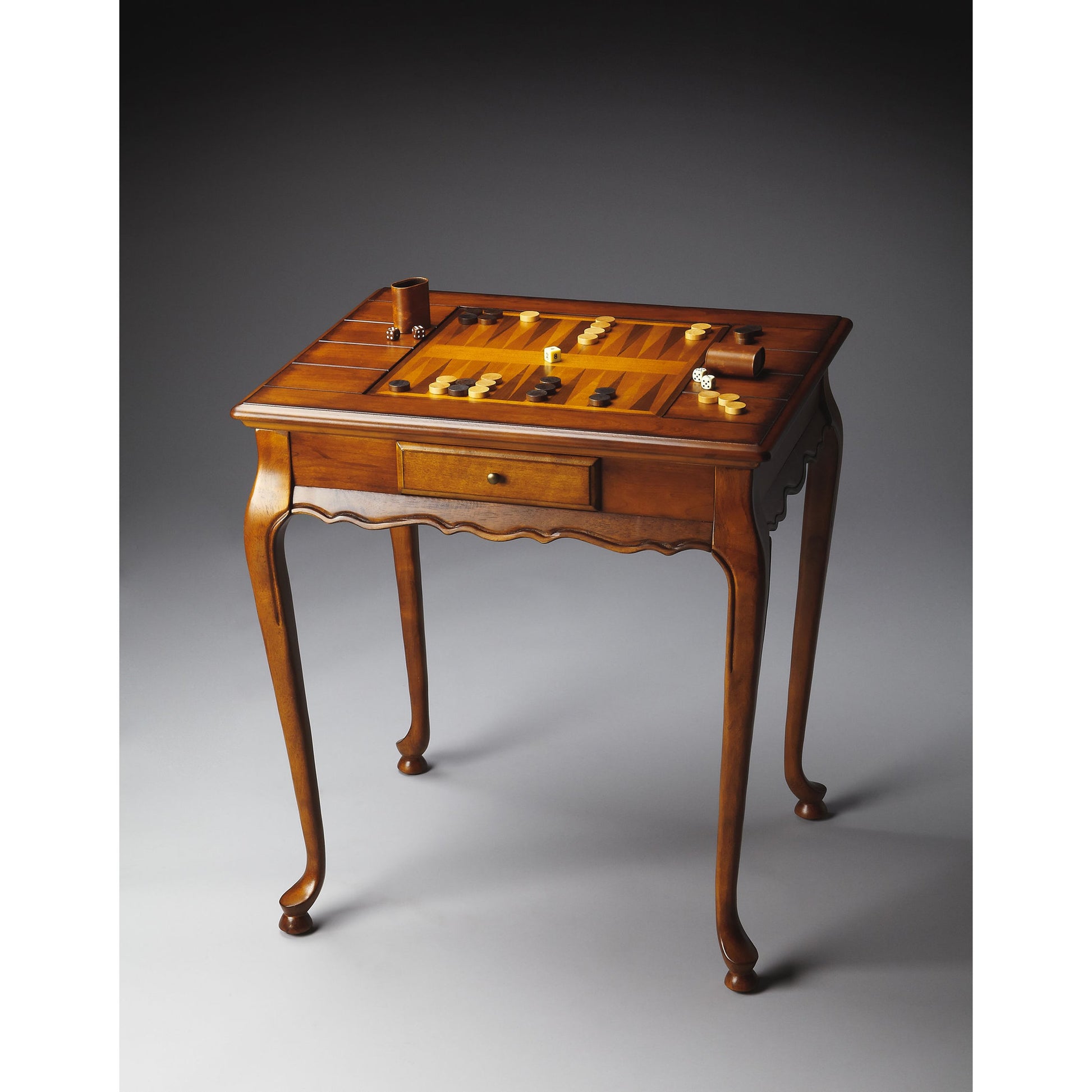 Bannockburn Game Table by Butler Specialty Company. Made from unique in a traditional style.