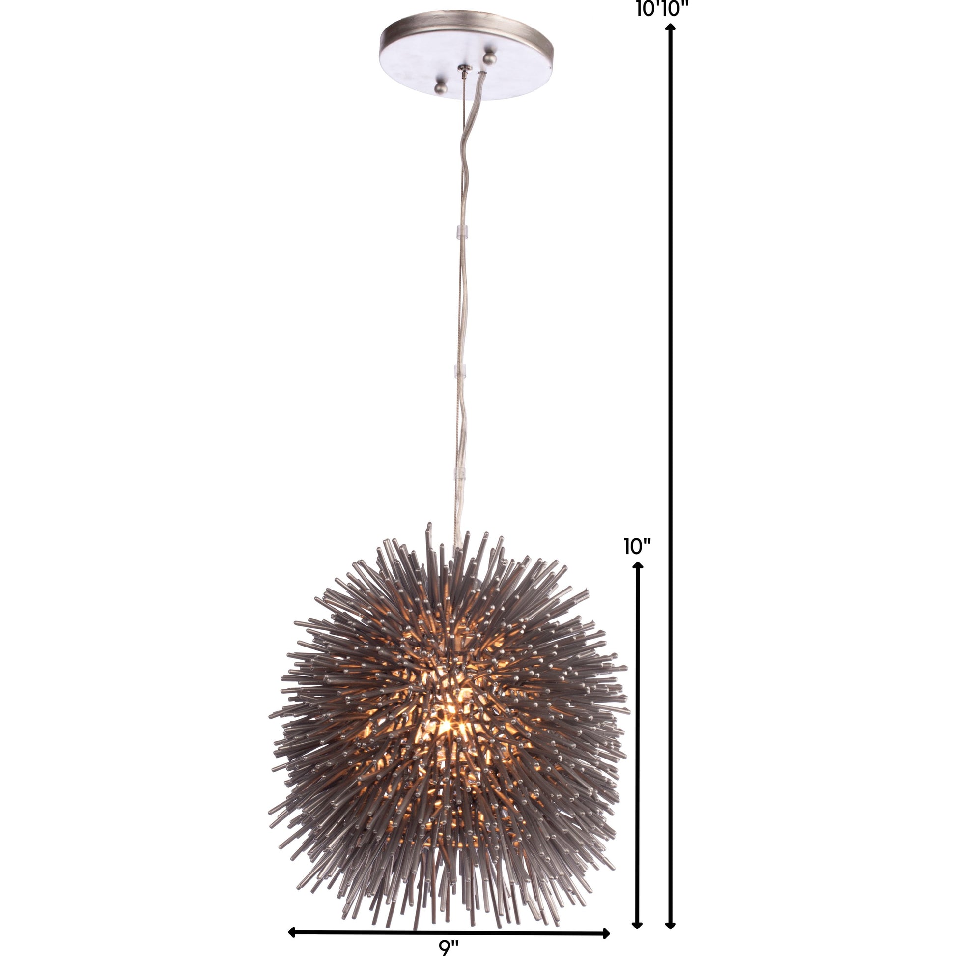 Urchin Mini Pendant by Varaluz. Made from unique in a eclectic & global style.