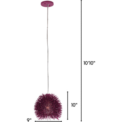 Urchin Mini Pendant by Varaluz. Made from unique in a eclectic & global style.