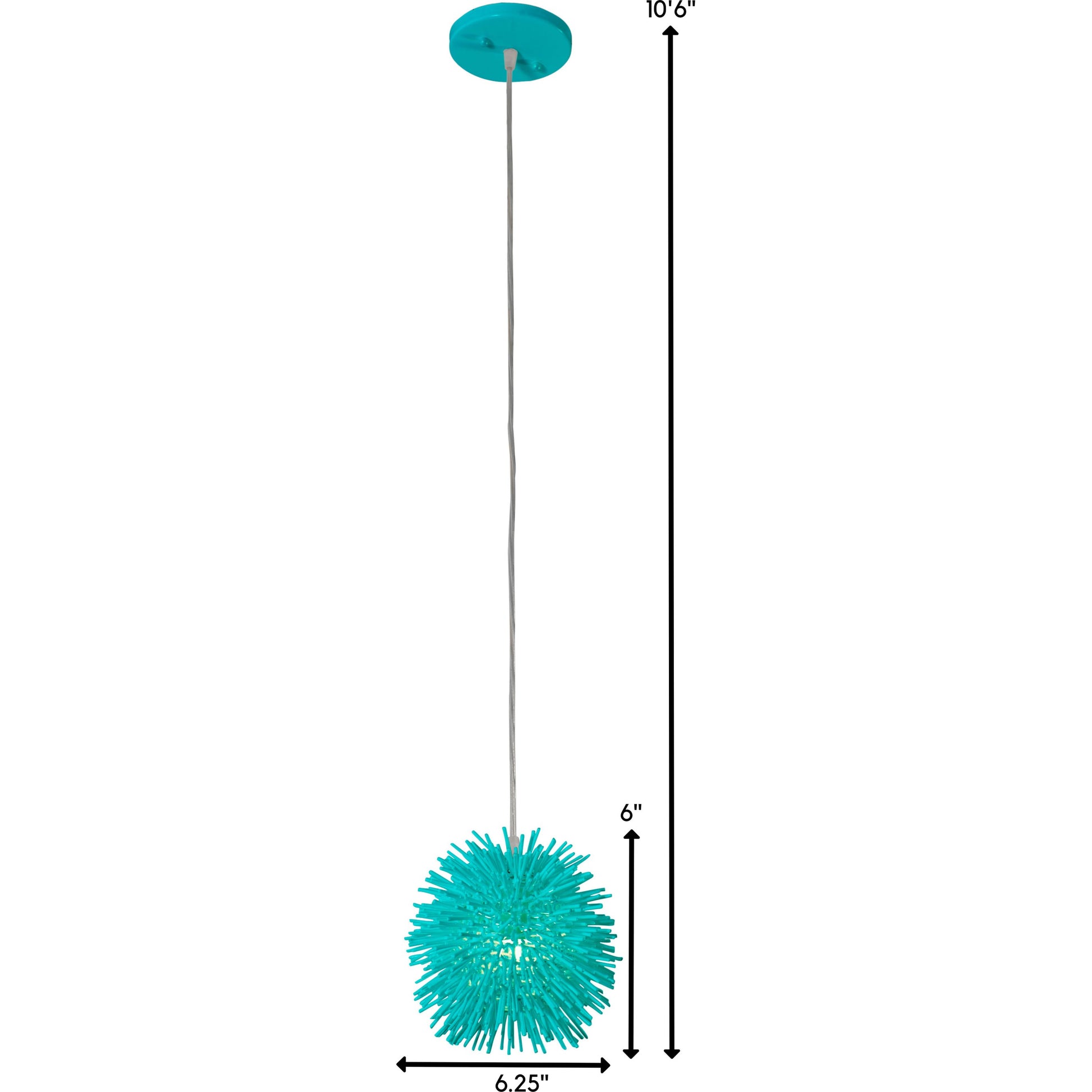 Urchin Uber Mini Pendant by Varaluz. Made from unique in a eclectic & global style.