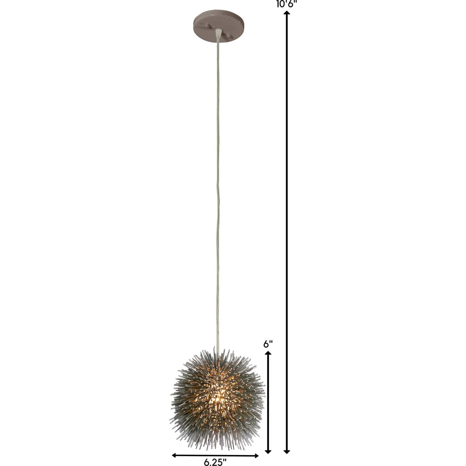 Urchin Uber Mini Pendant by Varaluz. Made from unique in a eclectic & global style.