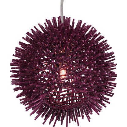 Urchin Uber Mini Pendant by Varaluz. Made from unique in a eclectic & global style.
