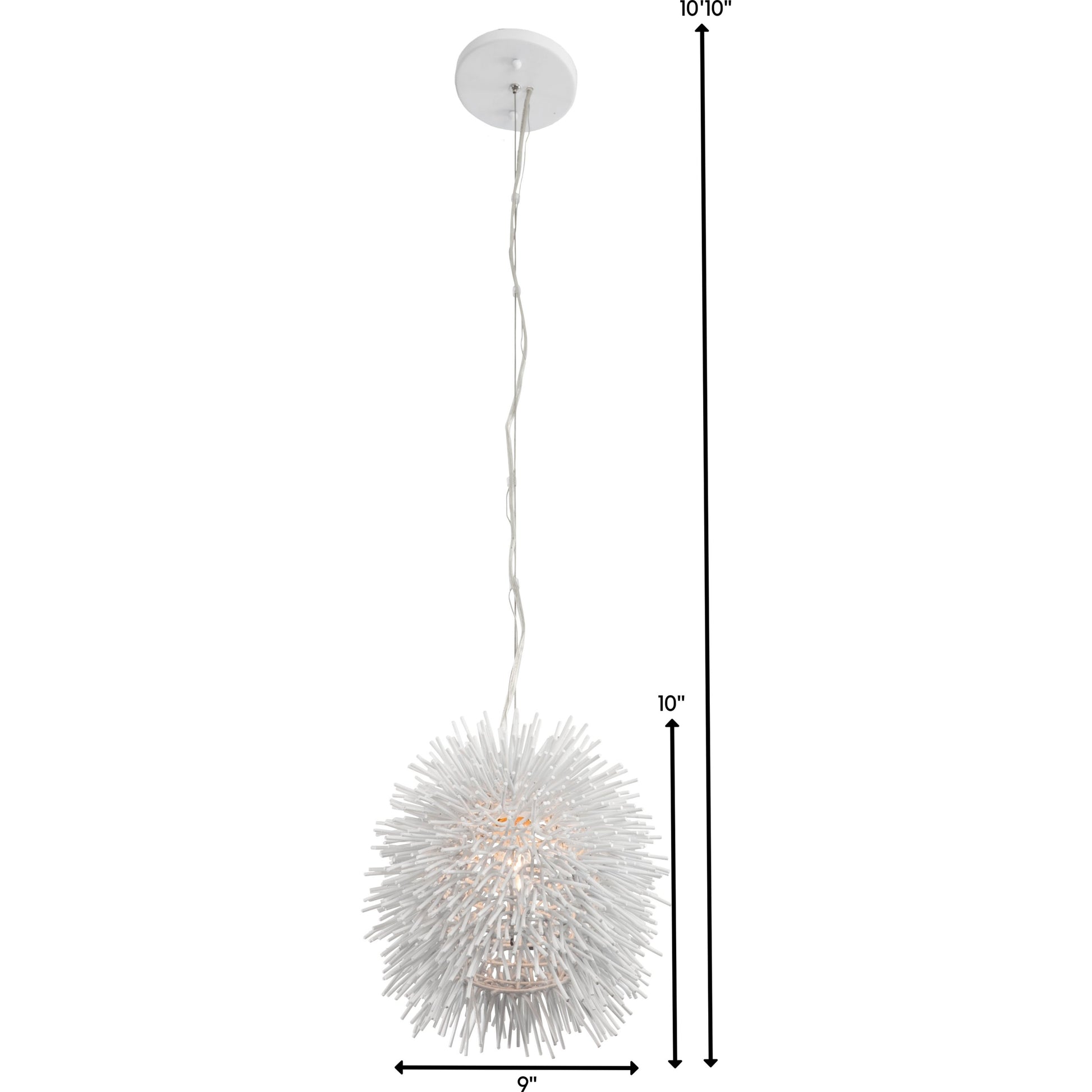 Urchin Mini Pendant by Varaluz. Made from unique in a eclectic & global style.