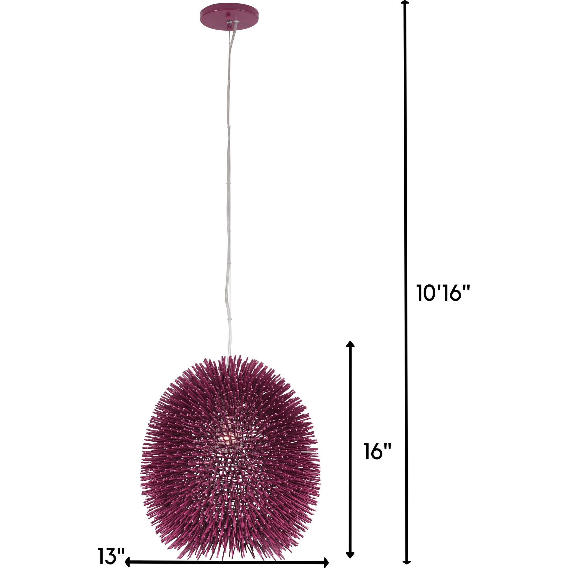 Urchin Pendant by Varaluz. Made from unique in a modern style.