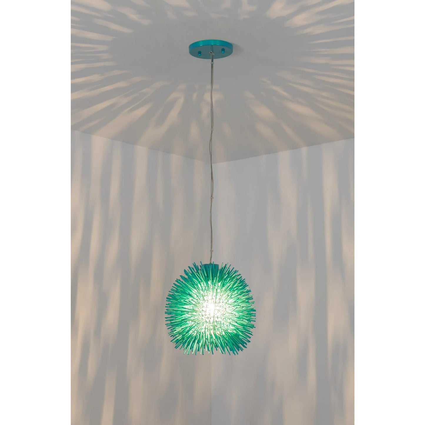 041 SR-818258 | Lifestyle | Urchin Mini Pendant by Varaluz. Made from unique in a eclectic & global style.