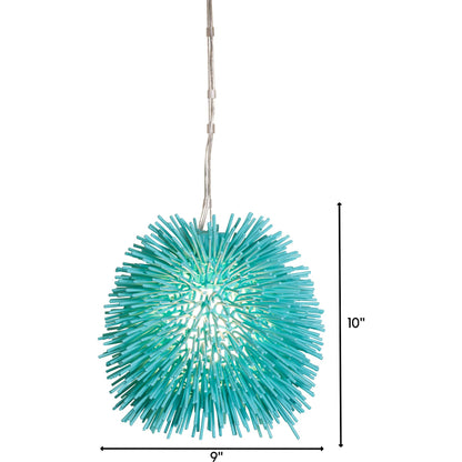 Urchin Mini Pendant by Varaluz. Made from unique in a eclectic & global style.