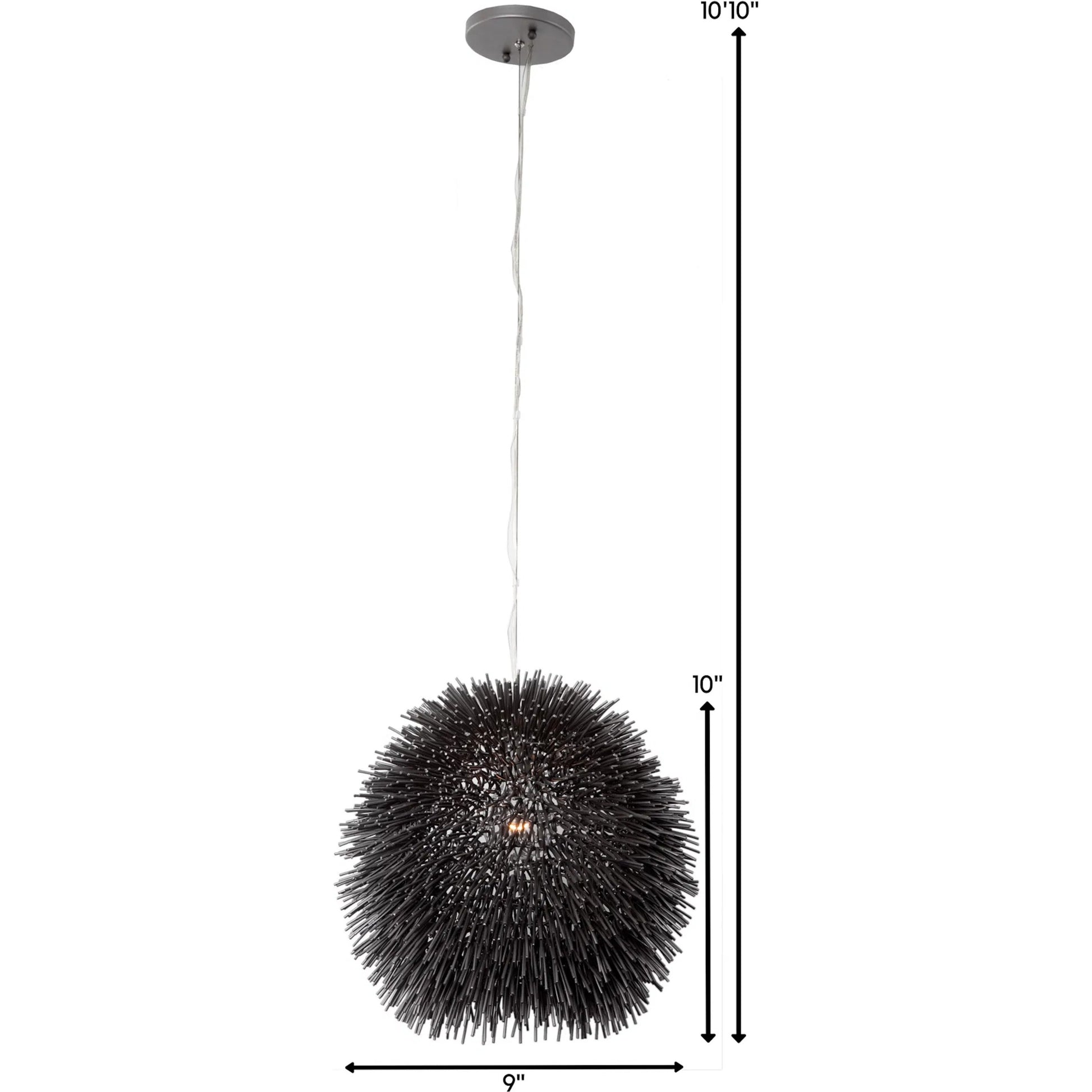 Urchin Mini Pendant by Varaluz. Made from unique in a eclectic & global style.