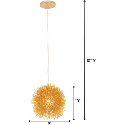 Urchin Mini Pendant by Varaluz. Made from unique in a eclectic & global style.