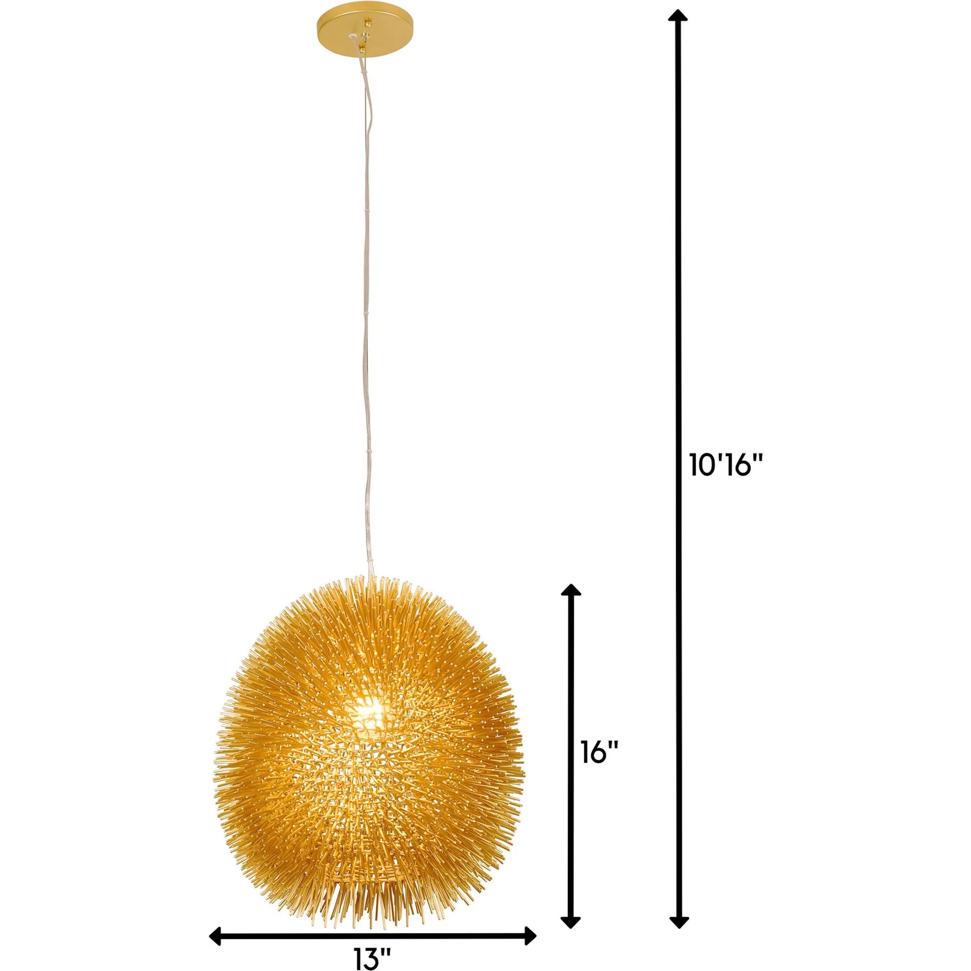 Urchin Pendant by Varaluz. Made from unique in a modern style.