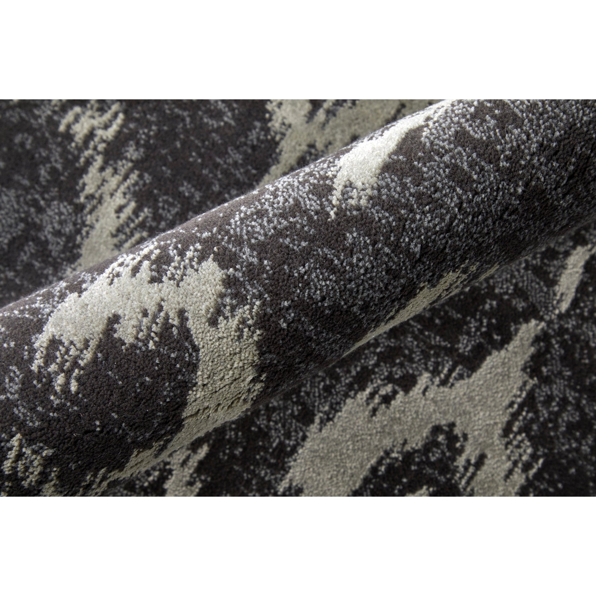 Azeri Transitional Damask Rug - 3842F by Feizy in gray, taupe, ivory. Made from wool, viscose in a unique style.