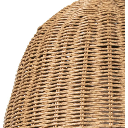 Beehive Outdoor Pendant by Regina Andrew. Made from plastic in a coastal style.