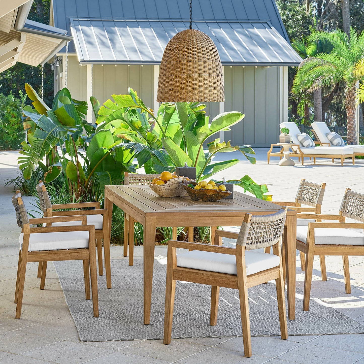 014 SI-1759117 | Lifestyle | Beehive Outdoor Pendant by Regina Andrew. Made from plastic in a coastal style.