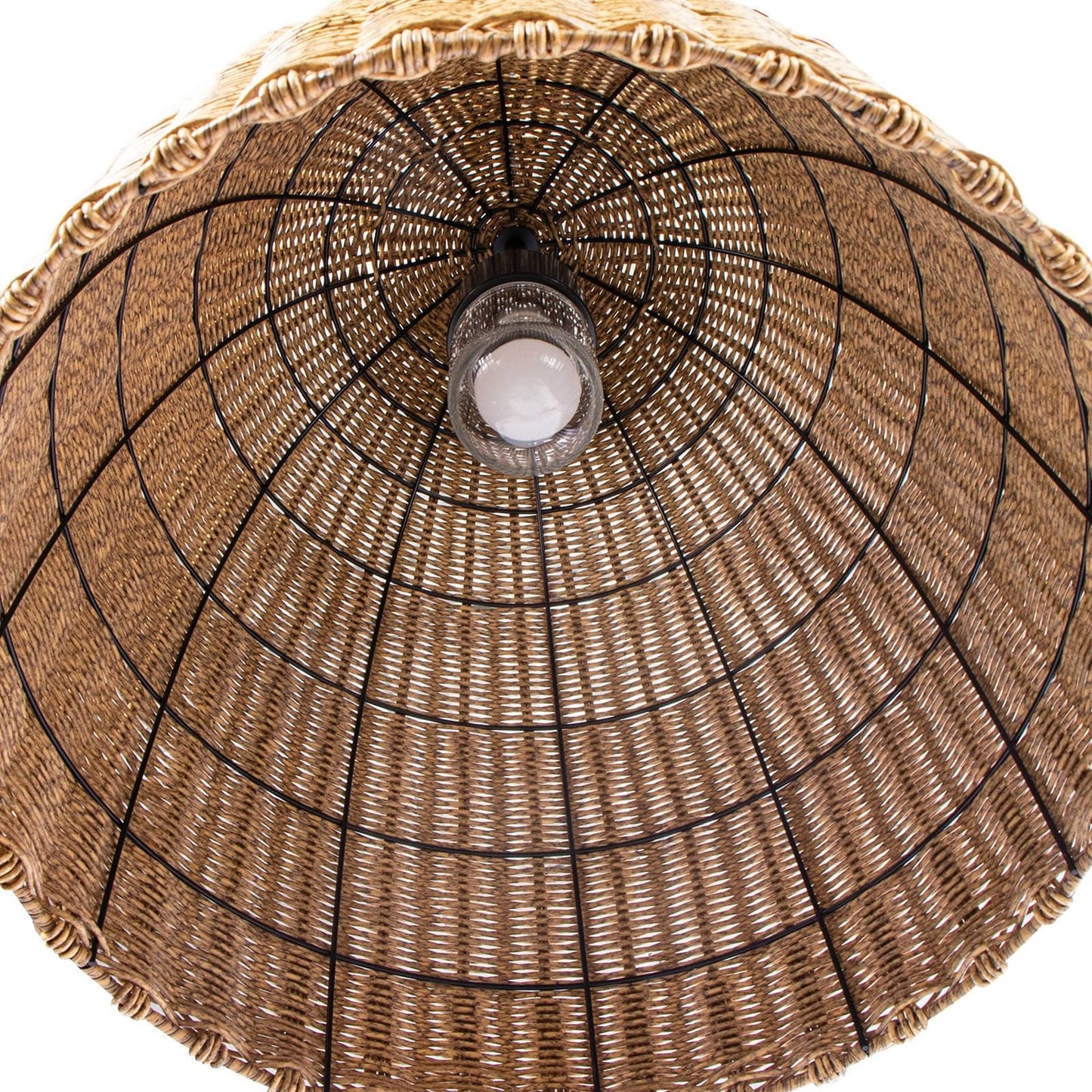 017 SI-1759117 | Closeup | Beehive Outdoor Pendant by Regina Andrew. Made from plastic in a coastal style.
