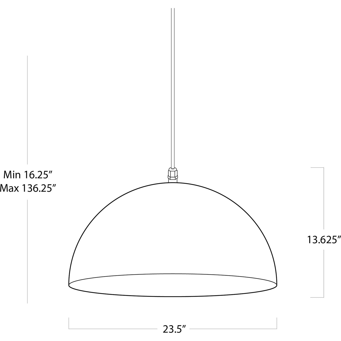 022 SI-1759237 | Additional Silo | Peridot Outdoor Pendant by Regina Andrew. Made from aluminum in a modern style.