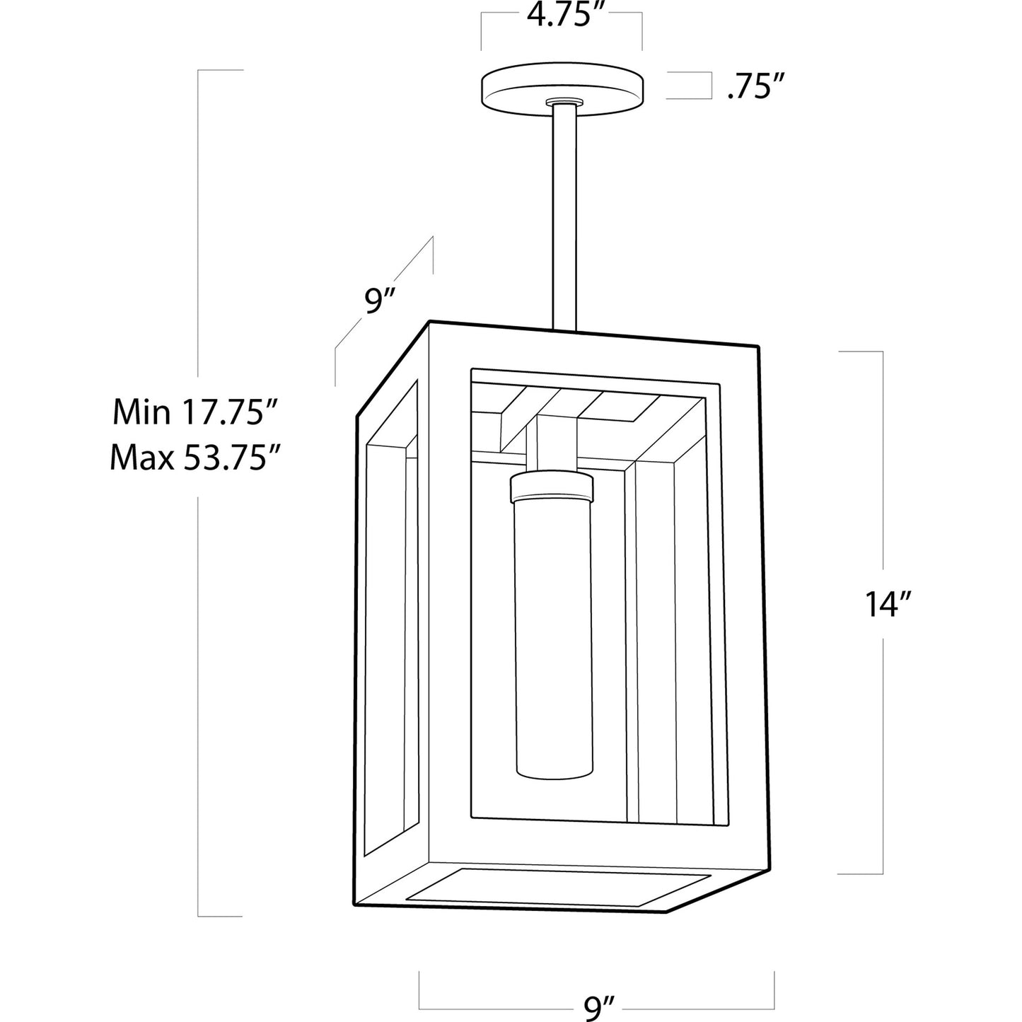 012 SI-1759207 | Additional Silo | Montecito Outdoor Lantern by Regina Andrew in black. Made from iron in a modern style.
