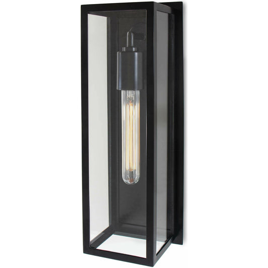 Sydney Sconce by Regina Andrew in black. Made from glass in a modern style.