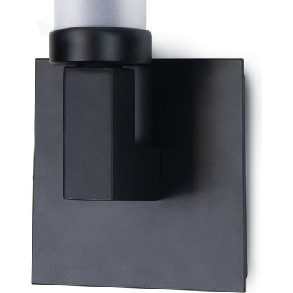 Montecito Outdoor Sconce by Regina Andrew in black. Made from iron in a modern style.