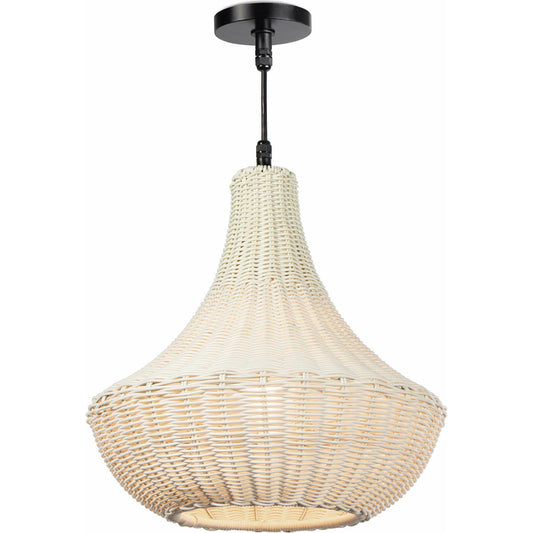 Vista Outdoor Chandelier by Regina Andrew. Made from plastic in a coastal style.