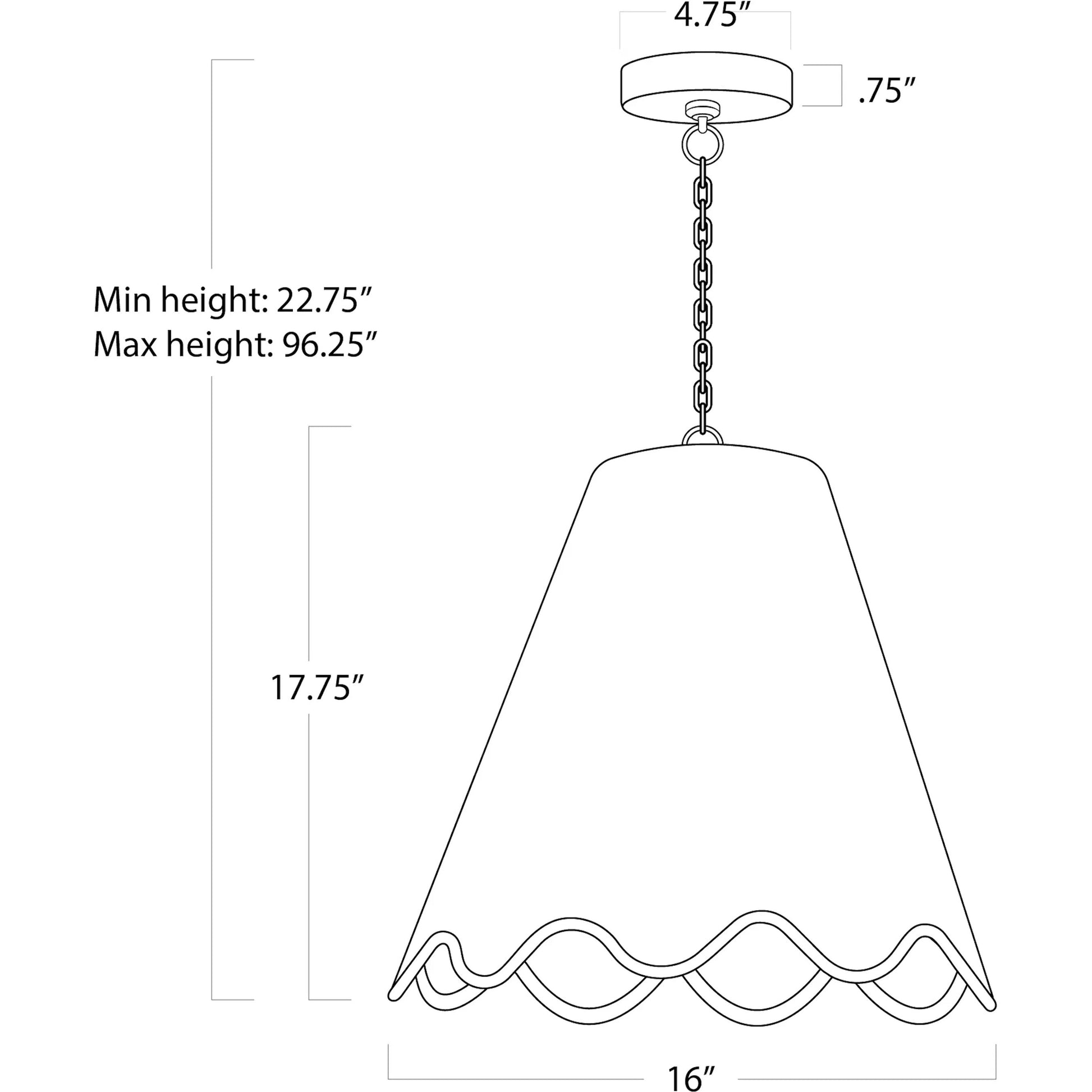 Summer Outdoor Pendant by Regina Andrew in brown and natural. Made from plastic in a rustic style.