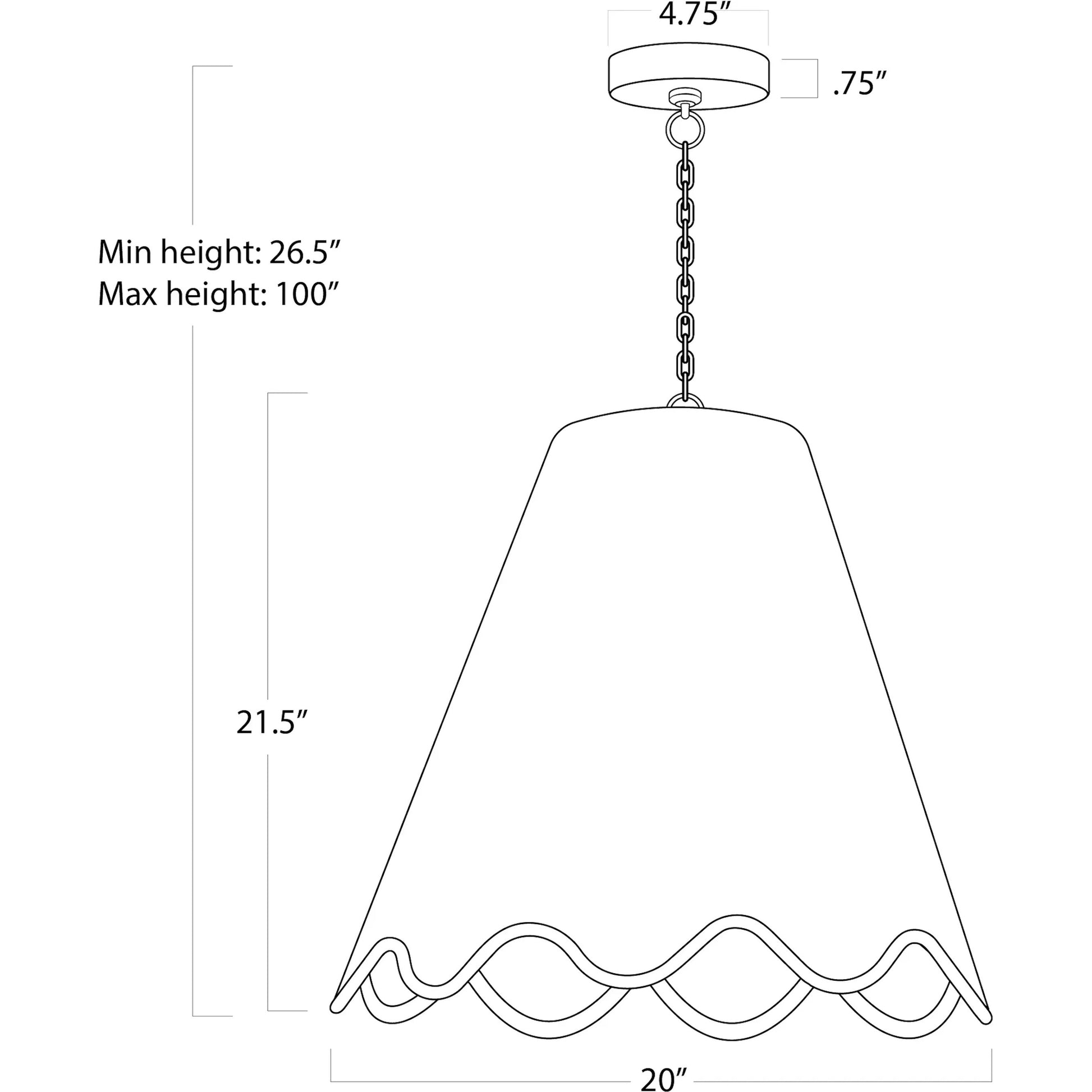 Summer Outdoor Pendant by Regina Andrew in brown and natural. Made from plastic in a rustic style.