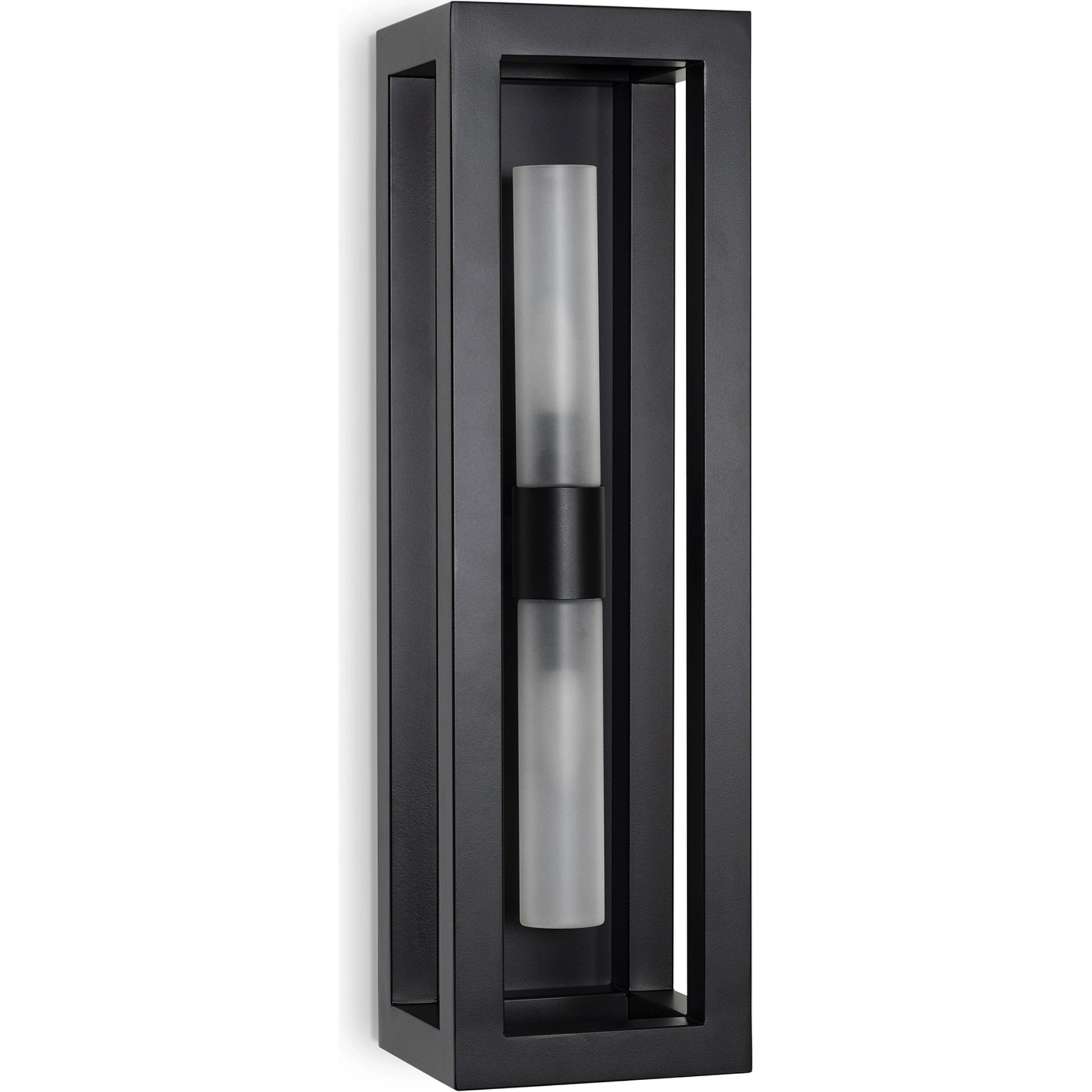 Montecito Up-Down Outdoor Sconce by Regina Andrew in black. Made from iron in a modern style.