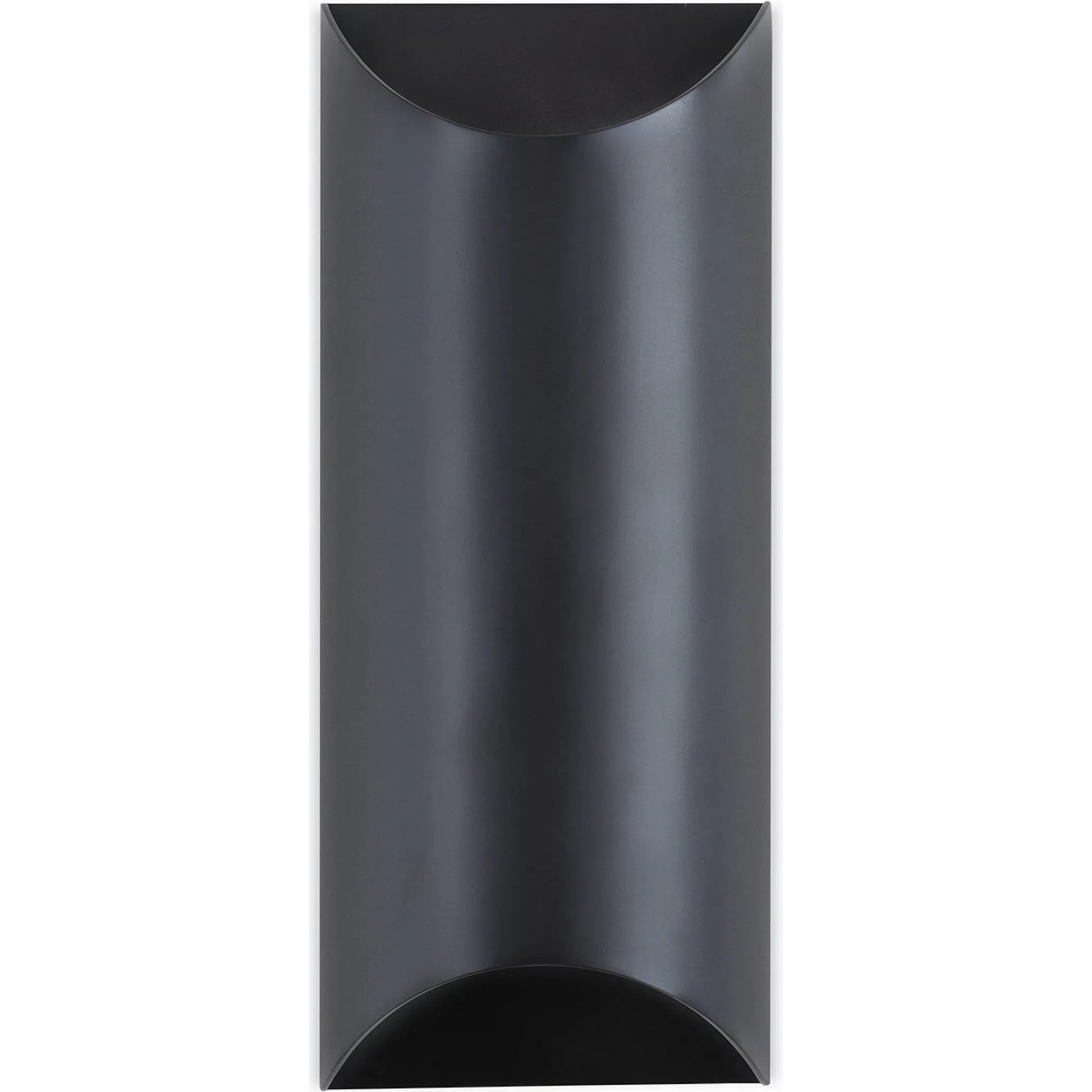 Meyer Outdoor Sconce by Regina Andrew in black. Made from steel in a modern style.