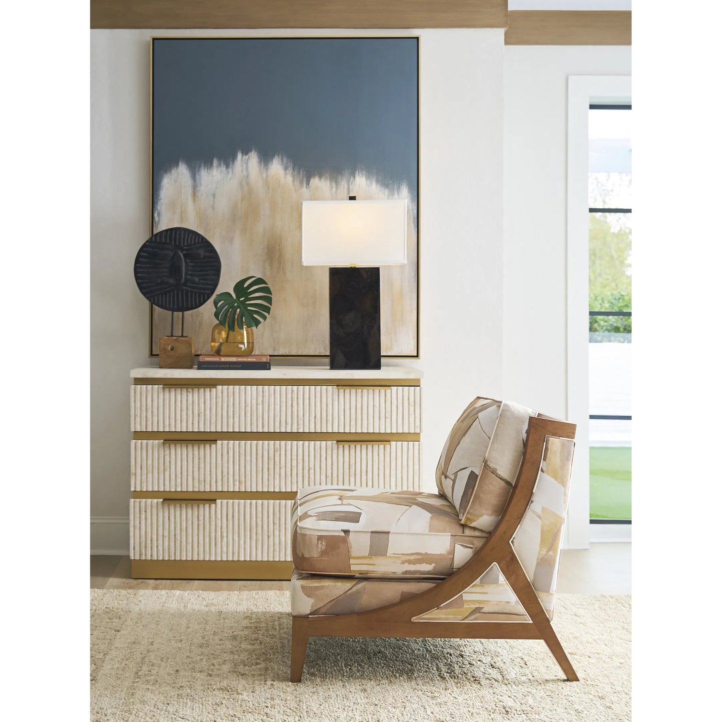 008 SI-2540509 | Lifestyle | Tasman Chair by Tommy Bahama Home. Made from unique in a modern style.