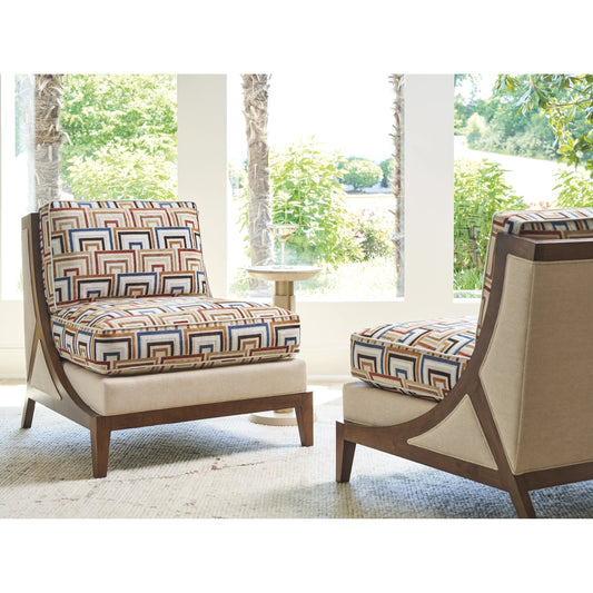 Tasman Chair by Tommy Bahama Home in movida. Made from unique in a modern style.