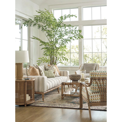Tortuga Round End Table by Tommy Bahama Home in sunwashed. Made from unique in a unique style.
