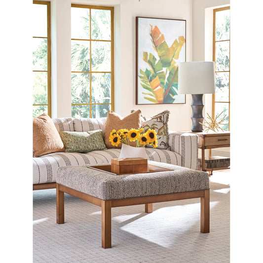 Crandon Park Ottoman by Lexington in masami. Made from unique in a traditional style.