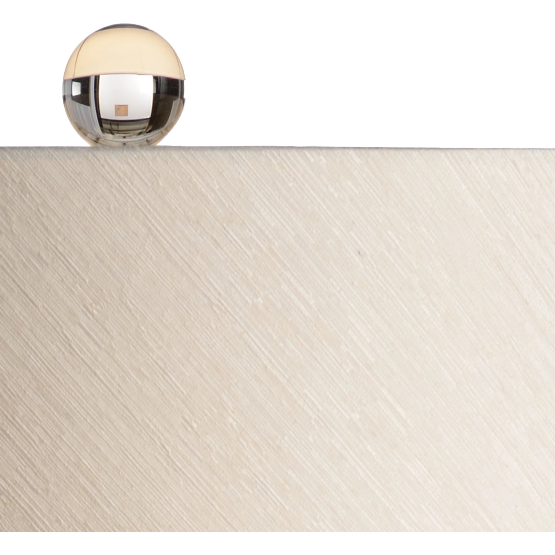 Amalfi Lamp by Wildwood in hand sculpted, aged cream glaze. Made from ceramic, porcelain in a modern style.