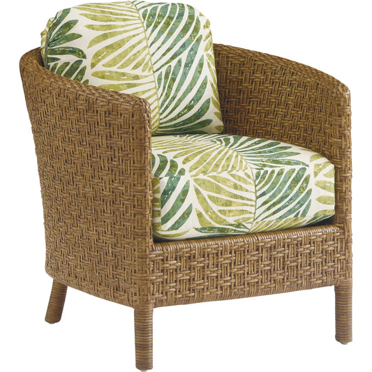 Gables Estate Chair Palm Leaves by Tommy Bahama Home in 579 tidefall. Made from unique in a unique style.