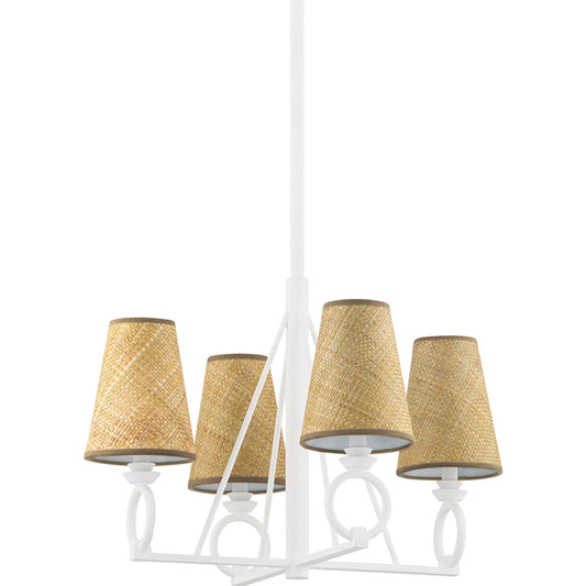 Pendelton Chandelier by Hudson Valley. Made from steel in a traditional style.
