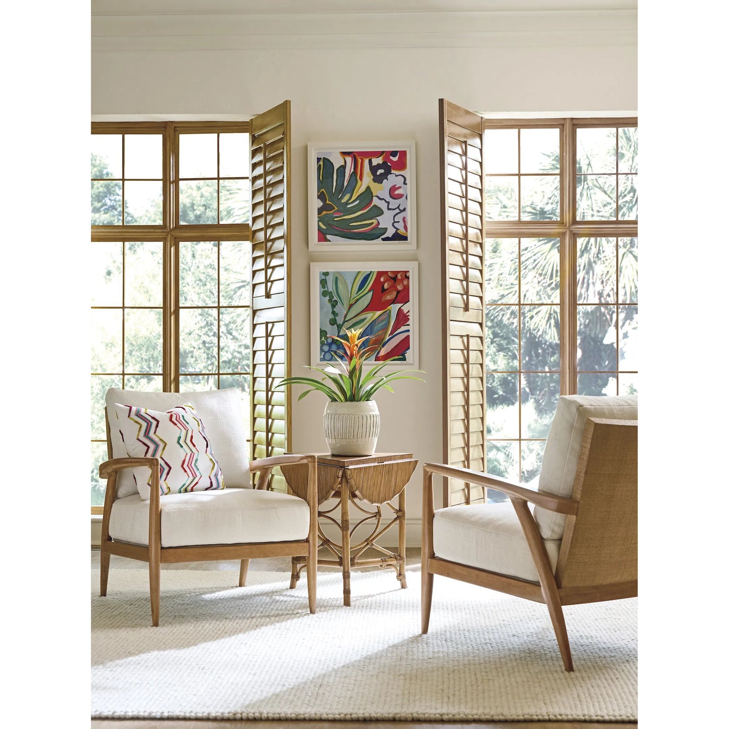 003 SI-2371141 | Lifestyle | Anchorage Chair by Tommy Bahama Home in tidefall. Made from unique in a transitional style.