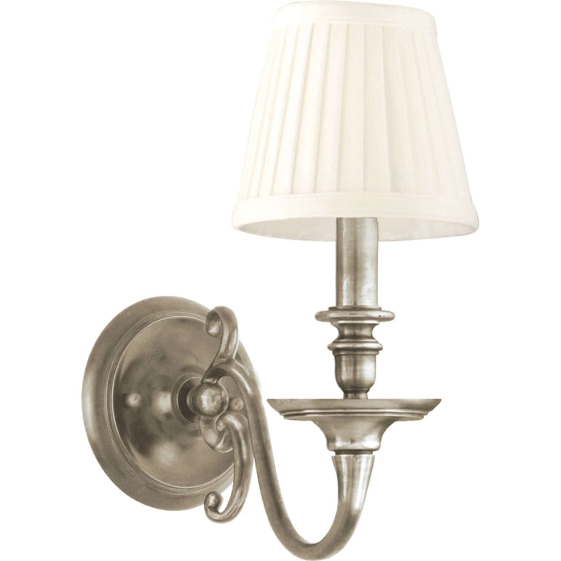 Charleston Wall Sconce by Hudson Valley in aged brass. Made from brass in a traditional style.