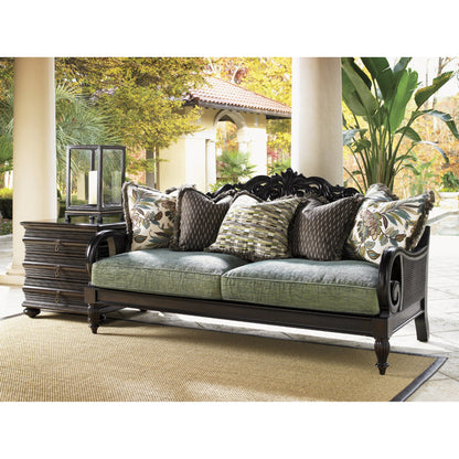 Black Sands Lamp Table by Tommy Bahama Home. Made from unique in a eclectic & global style.