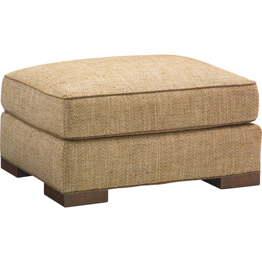 Fuji Ottoman by Tommy Bahama Home. Made from unique in a transitional style.