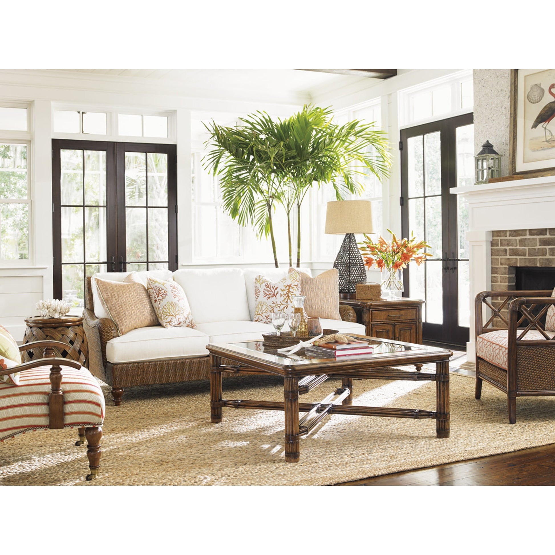 Capri Cocktail Table by Tommy Bahama Home. Made from unique in a coastal style.