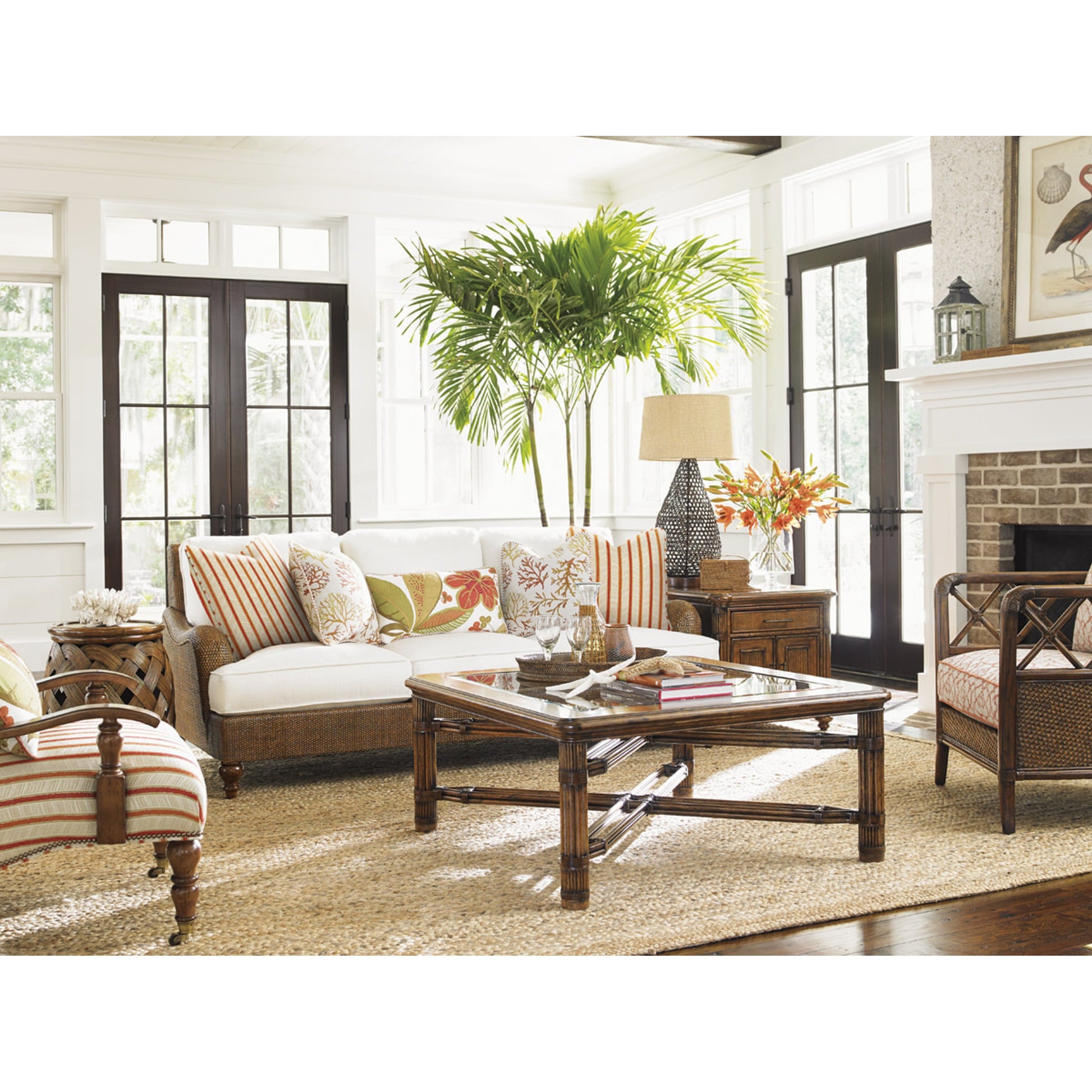 Capri Cocktail Table by Tommy Bahama Home. Made from unique in a coastal style.