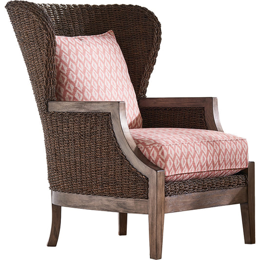 Seaford Chair by Lexington in brown. Made from unique in a coastal style.