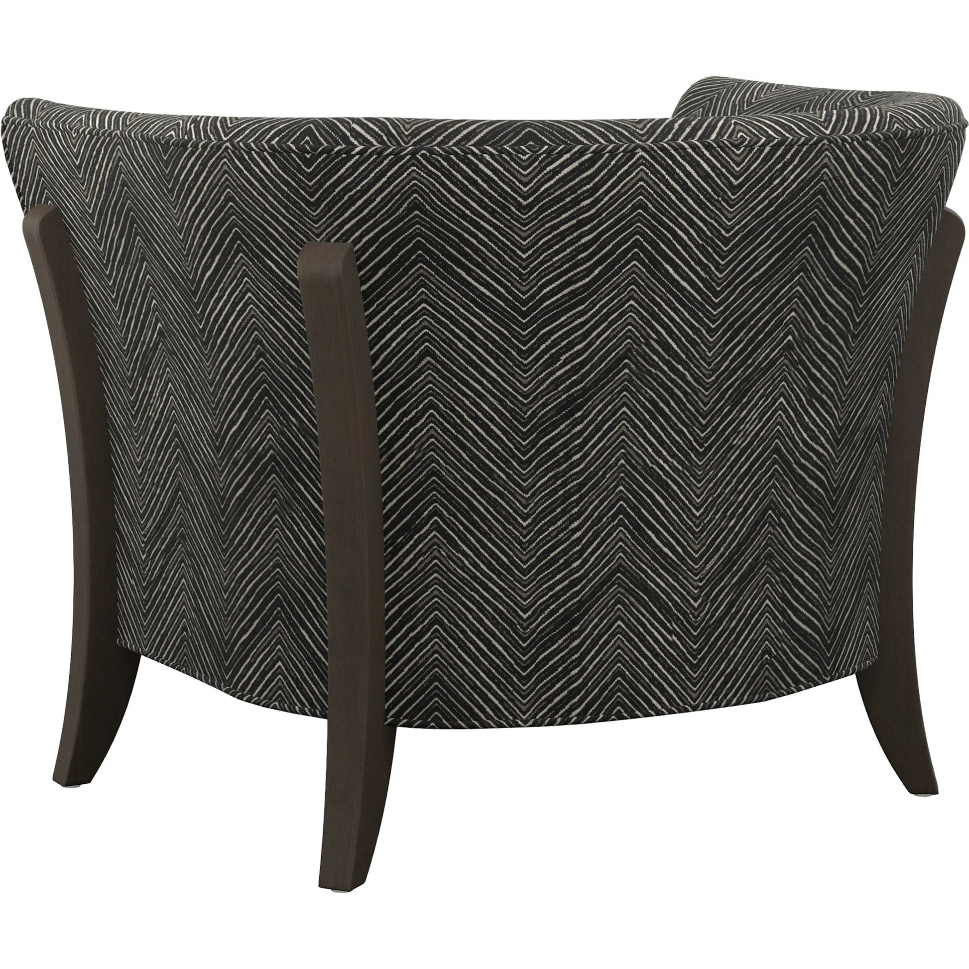 Westgate Chair by Lexington in dark brown. Made from unique in a modern style.