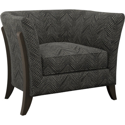 Westgate Chair by Lexington in dark brown. Made from unique in a modern style.